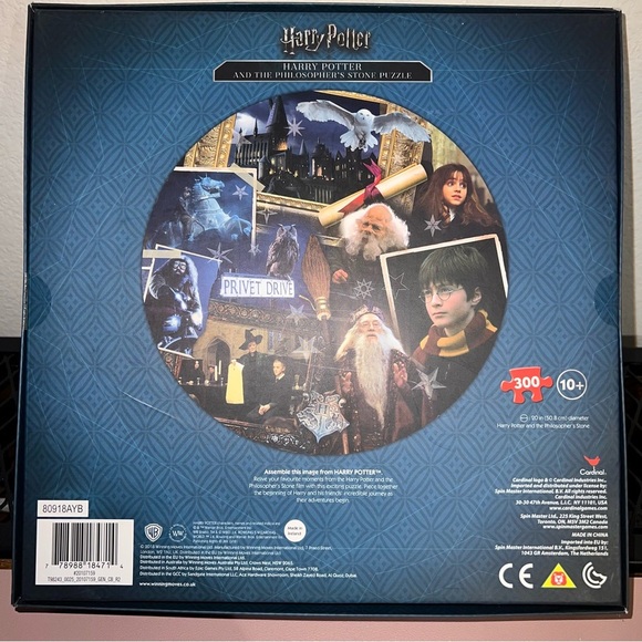 Harry Potter and The Philosopher's Stone Puzzle 300 Pieces Puzzle Factory Sealed - Picture 2 of 8